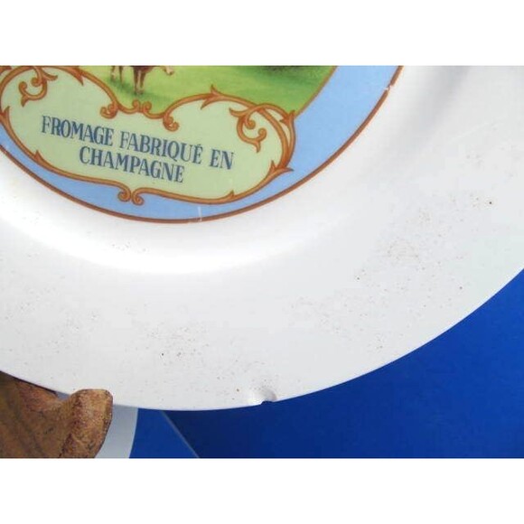 Muti French 9" Luncheon Cheese  Snack Plates Bundle of 4 - Picture 12 of 12